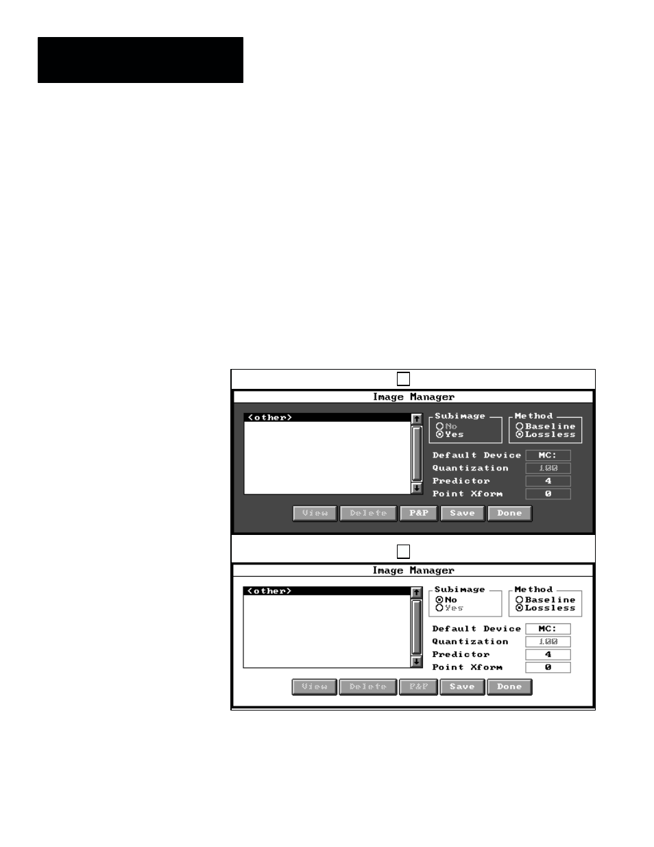 Image manager panel | Rockwell Automation 5370-CVIM2 Module User Manual | Page 126 / 564