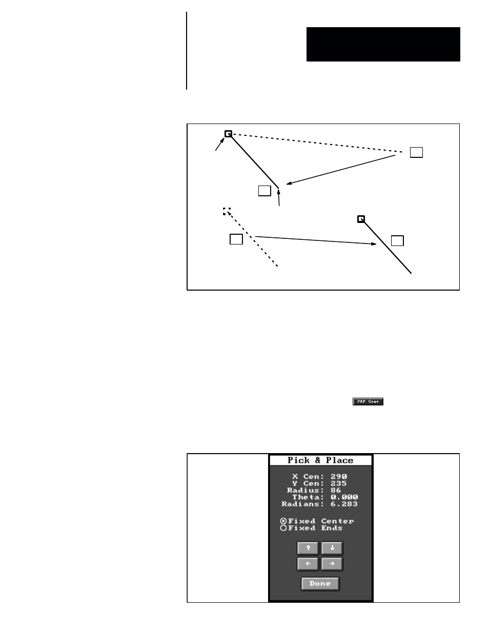 Reference lines, Arc gages | Rockwell Automation 5370-CVIM2 Module User Manual | Page 133 / 564