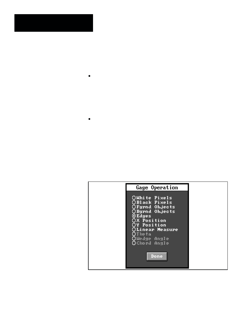 Gaging mode, Gage operations, Gaging mode gage operations | Rockwell Automation 5370-CVIM2 Module User Manual | Page 244 / 564
