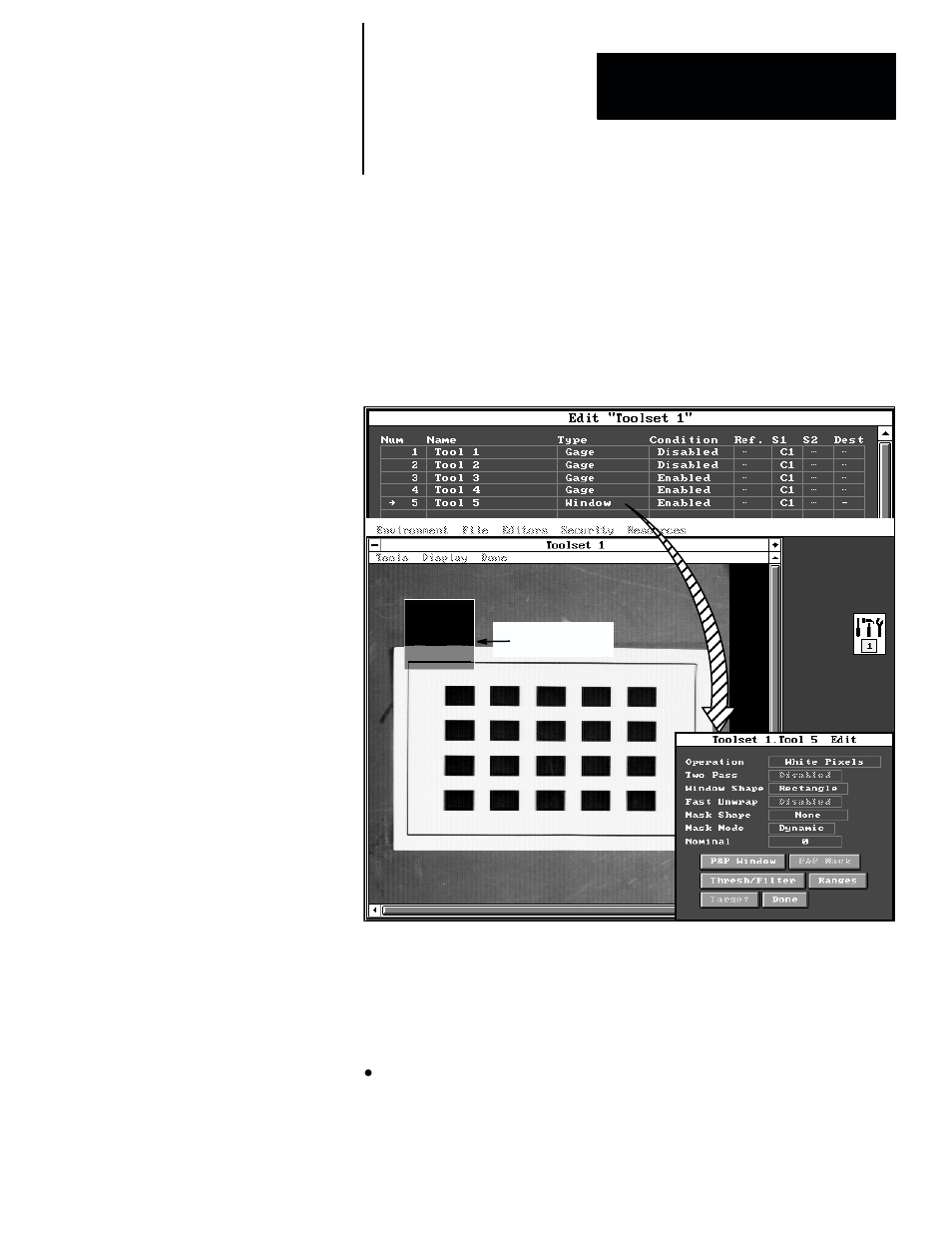 Window tool | Rockwell Automation 5370-CVIM2 Module User Manual | Page 265 / 564