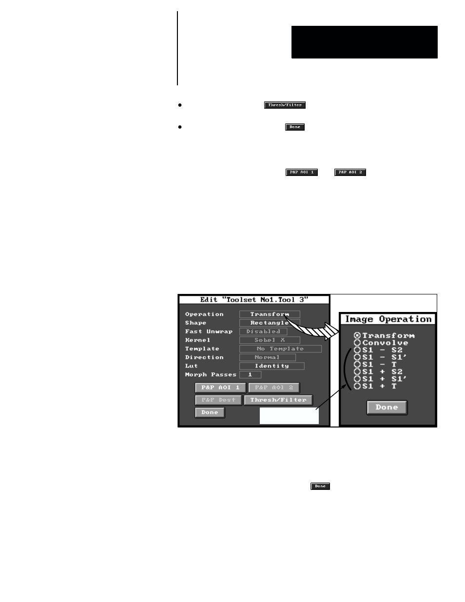 Image tool operations: selection | Rockwell Automation 5370-CVIM2 Module User Manual | Page 299 / 564