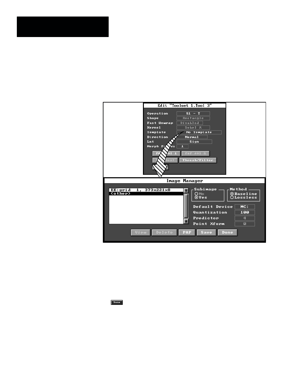 Image tool template | Rockwell Automation 5370-CVIM2 Module User Manual | Page 332 / 564