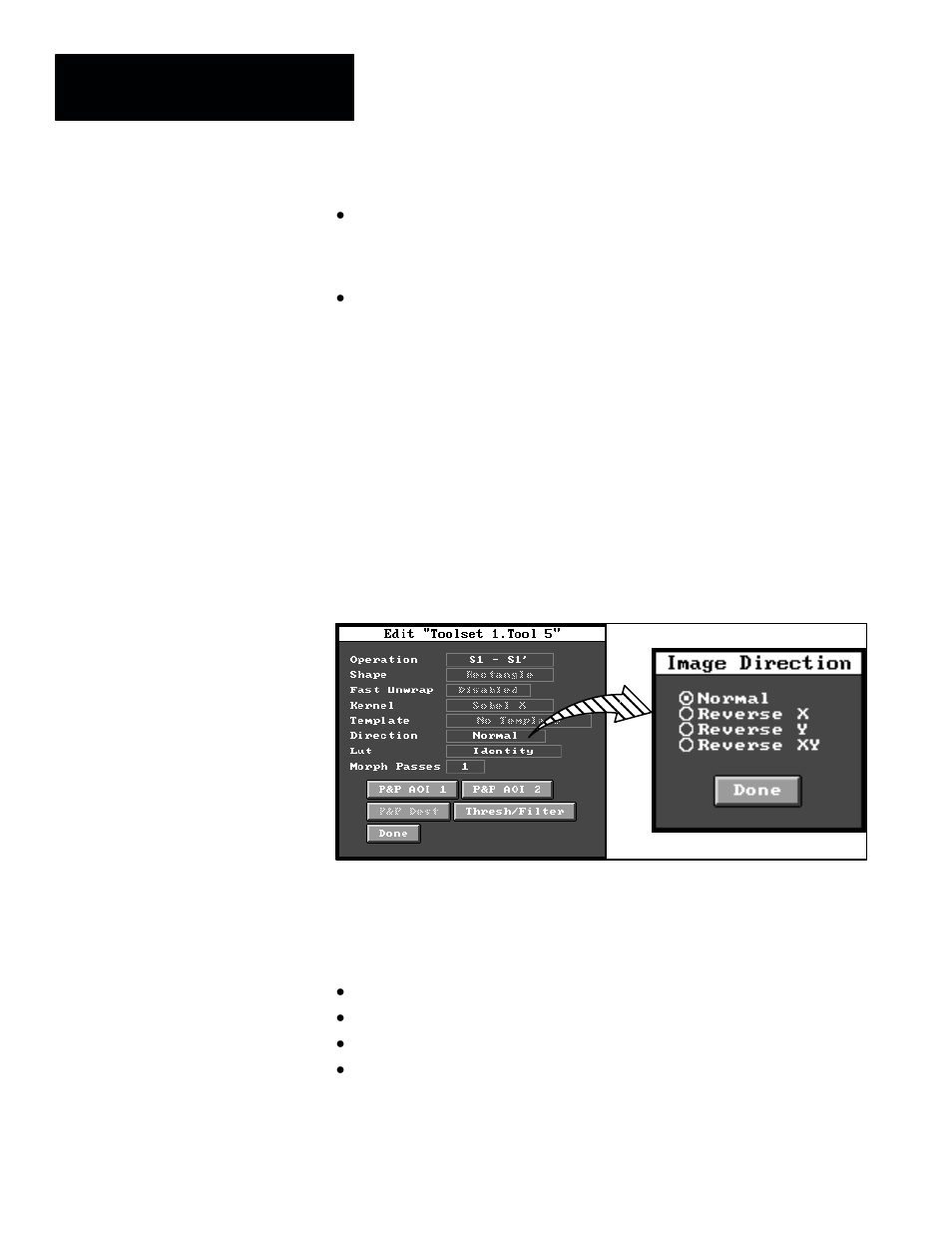 Image tool direction | Rockwell Automation 5370-CVIM2 Module User Manual | Page 334 / 564