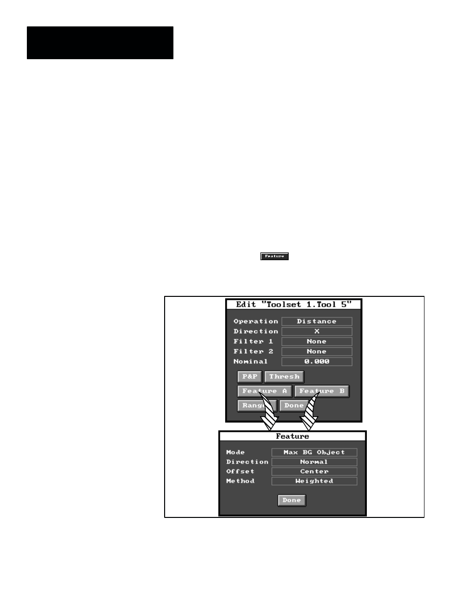 Feature selection functions | Rockwell Automation 5370-CVIM2 Module User Manual | Page 402 / 564