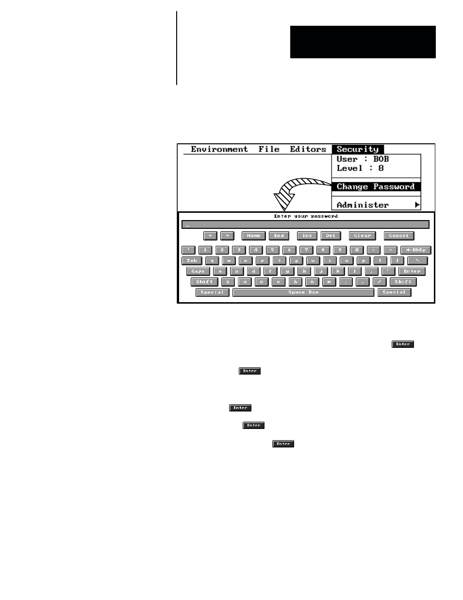 Password changes | Rockwell Automation 5370-CVIM2 Module User Manual | Page 525 / 564