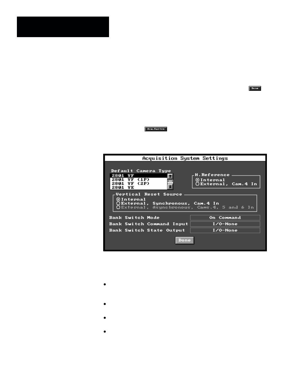 Acquisition system settings | Rockwell Automation 5370-CVIM2 Module User Manual | Page 65 / 564