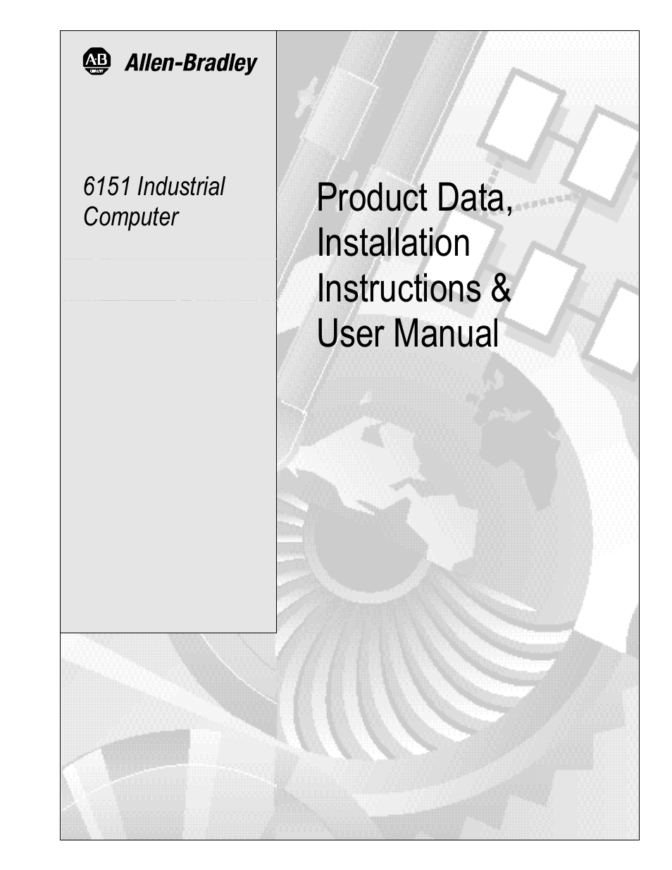 Rockwell Automation 6151 Industrial Computer User Manual | 32 pages