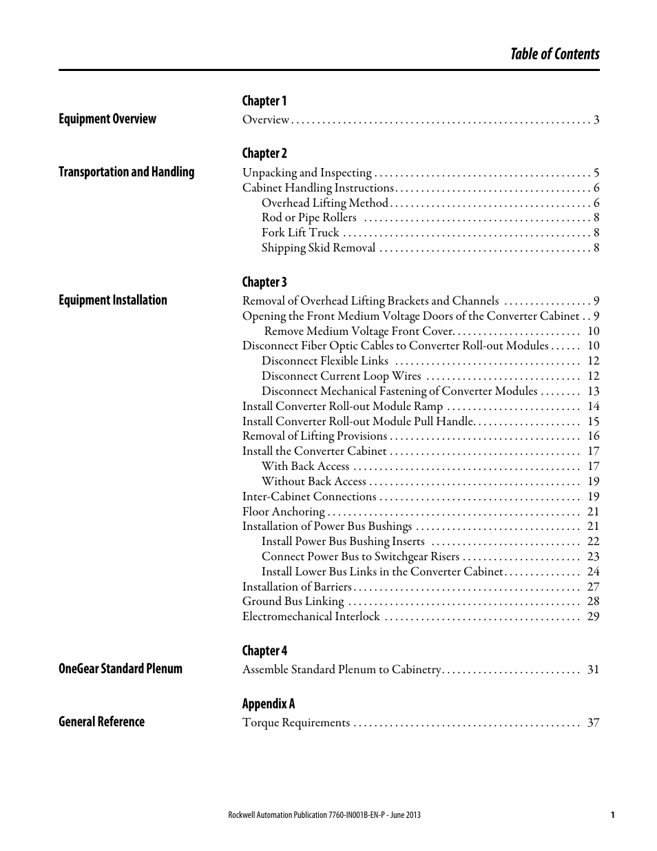 Rockwell Automation 7763 OneGear MV SMC Flex Solid-State Motor Controller User Manual | Page 3 / 44