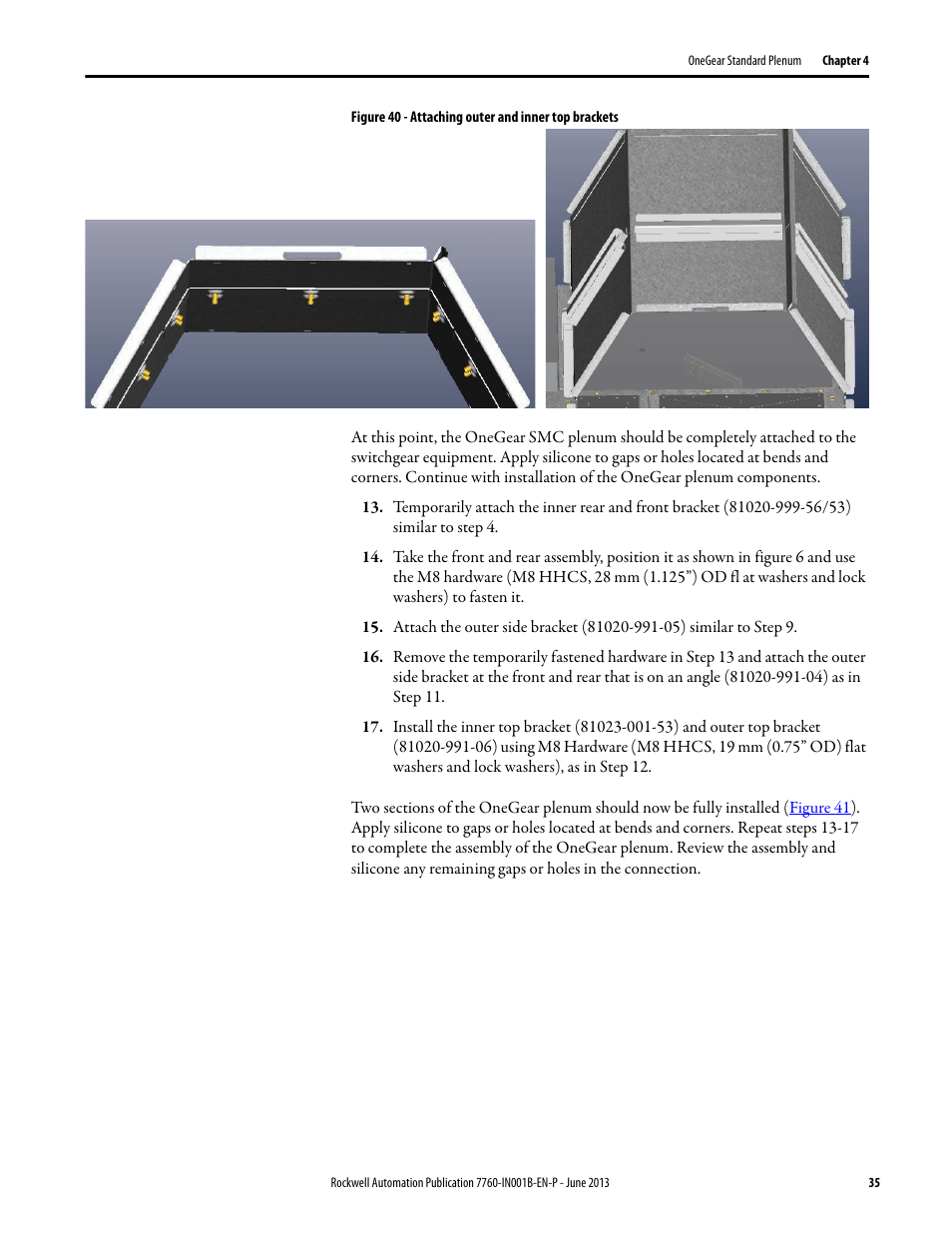 Rockwell Automation 7763 OneGear MV SMC Flex Solid-State Motor Controller User Manual | Page 37 / 44
