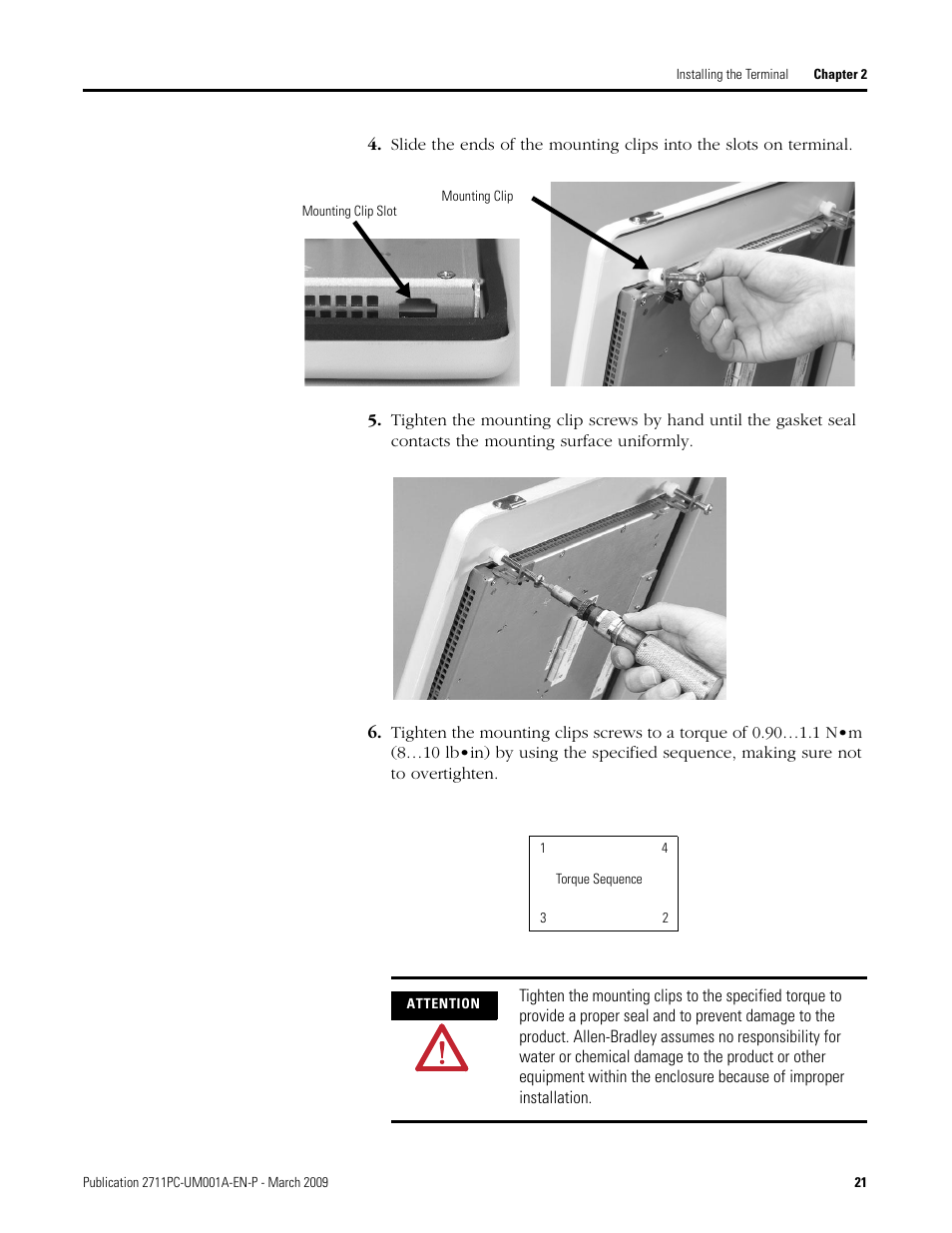 Rockwell Automation 2711PC-xxxx PanelView Plus Compact User Manual User Manual | Page 21 / 132