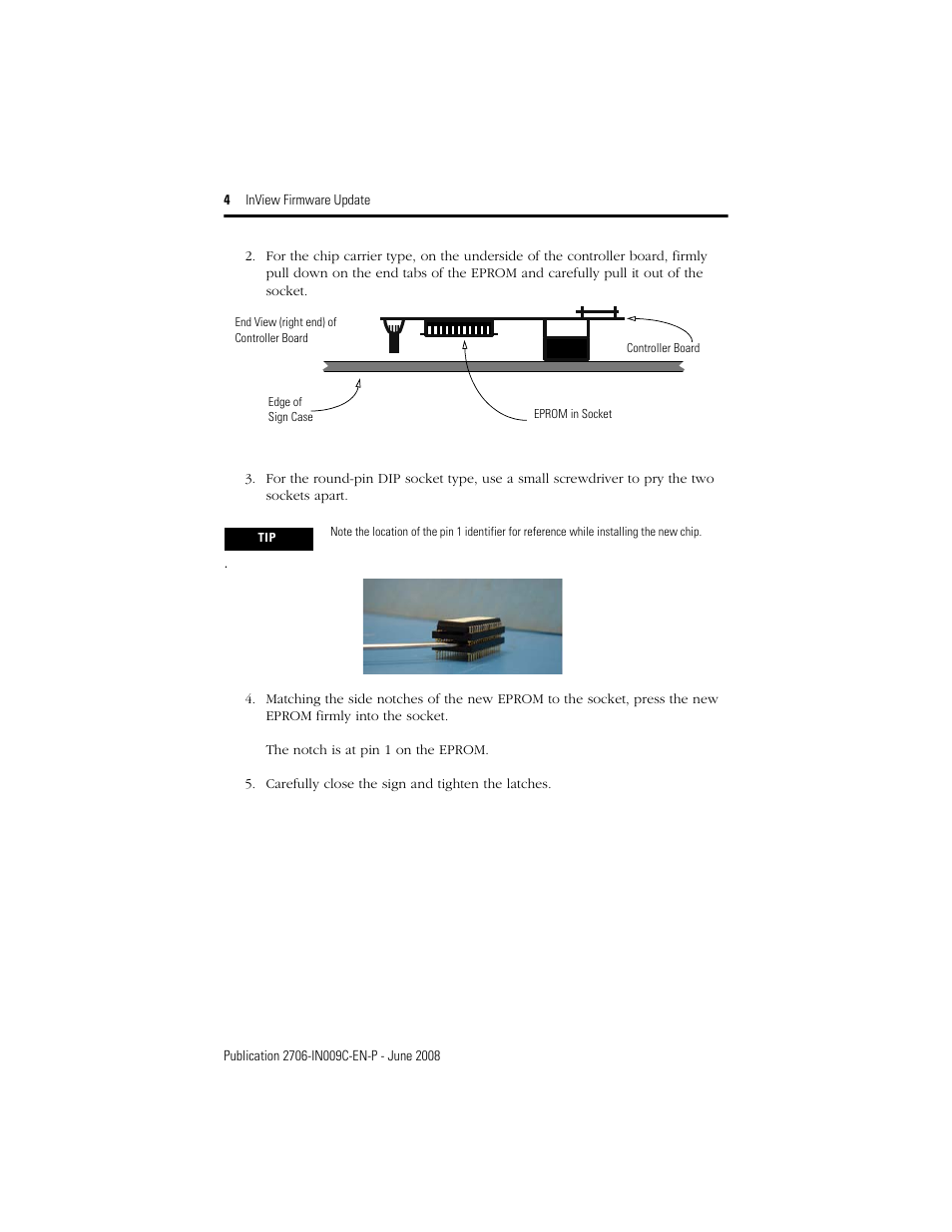 Rockwell Automation 2706-P72_P74_P42_P44 Inview Display Firmware Upgrade User Manual | Page 4 / 8