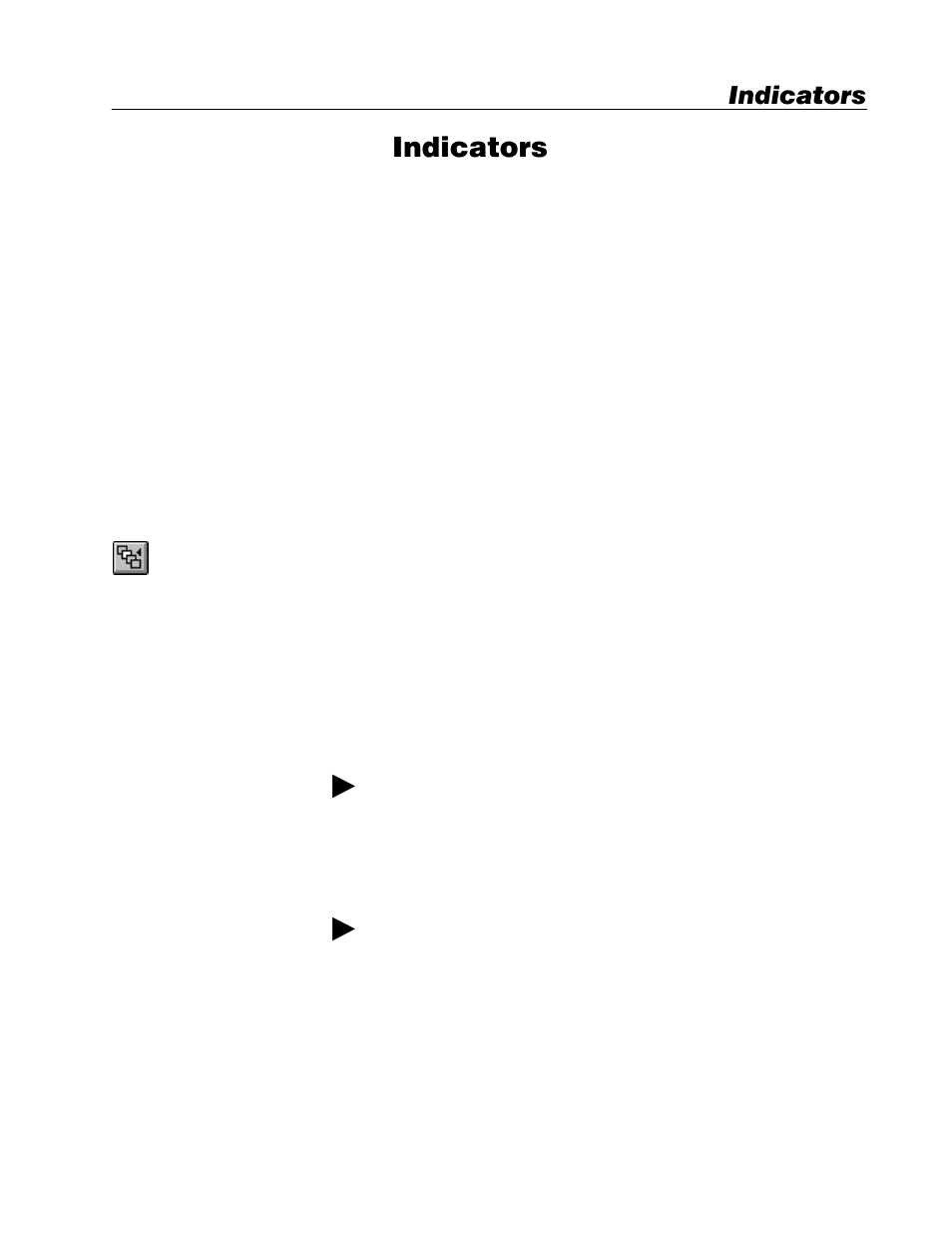 Indicators, About indicators, Multistate indicator | Rockwell Automation 2711E-ND1 Reference Manual PanelBuilder 1400e User Manual | Page 54 / 201