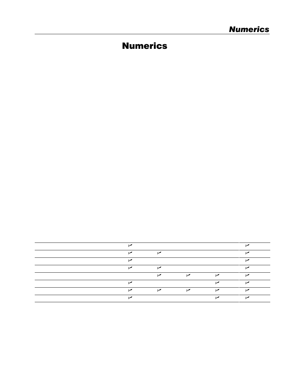 Numerics, About numerics | Rockwell Automation 2711E-ND1 Reference Manual PanelBuilder 1400e User Manual | Page 61 / 201