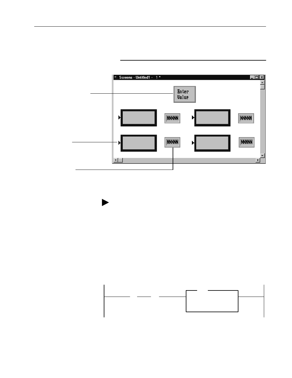 Examples: editing an array of numeric values | Rockwell Automation 2711E-ND1 Reference Manual PanelBuilder 1400e User Manual | Page 95 / 201