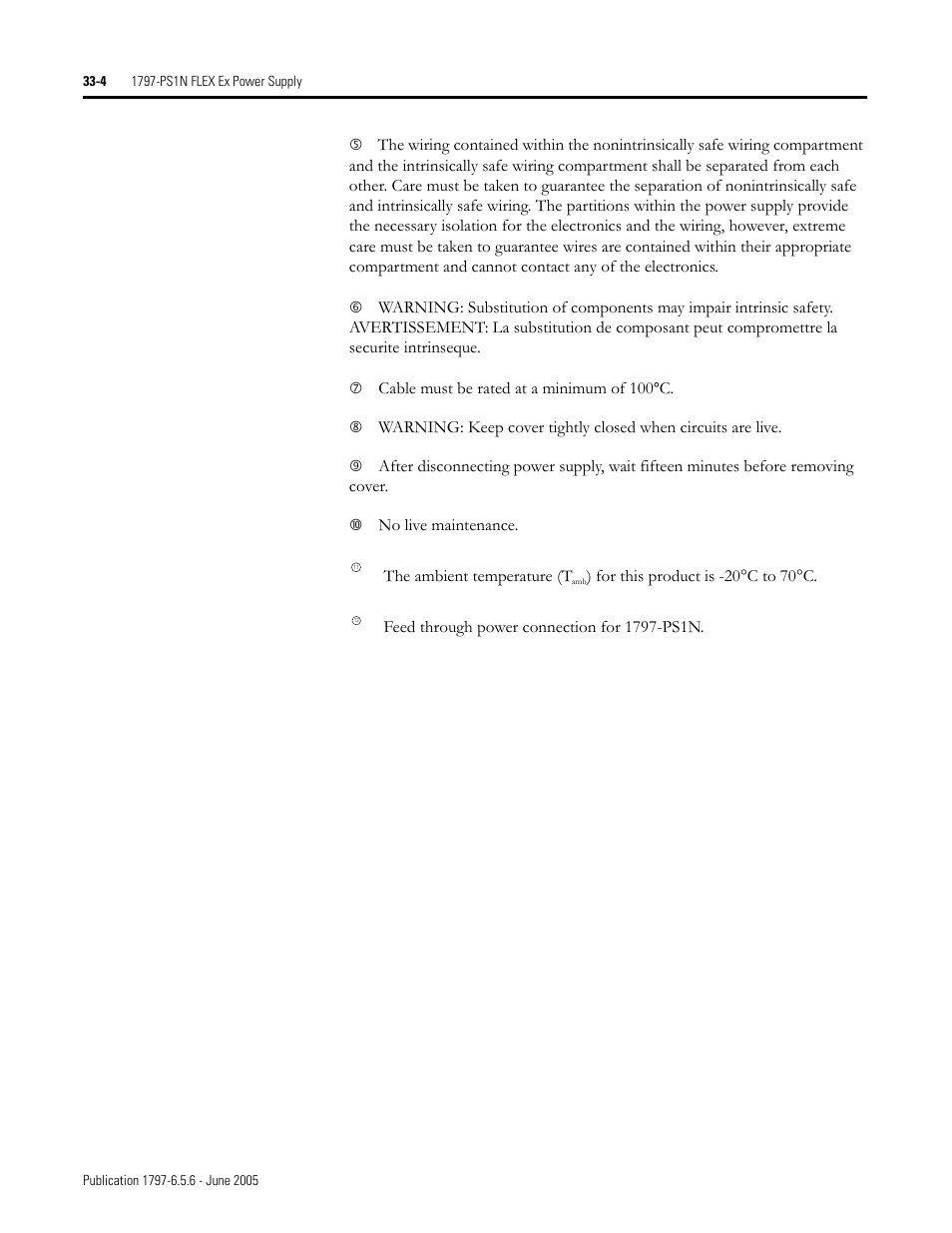 Rockwell Automation 1797-XXX FLEX Ex System Certification Reference Manual User Manual | Page 162 / 252