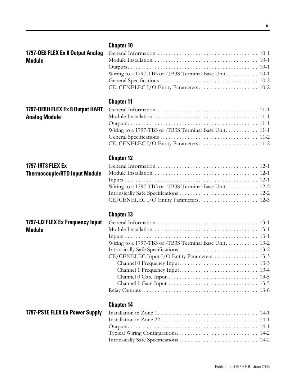 Rockwell Automation 1797-XXX FLEX Ex System Certification Reference Manual User Manual | Page 17 / 252