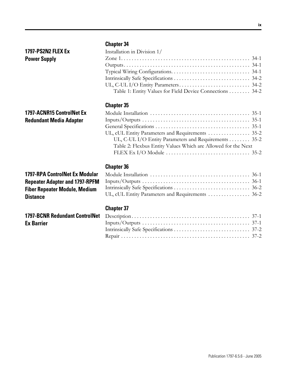 Rockwell Automation 1797-XXX FLEX Ex System Certification Reference Manual User Manual | Page 23 / 252