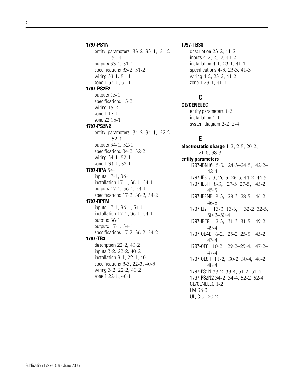 Rockwell Automation 1797-XXX FLEX Ex System Certification Reference Manual User Manual | Page 248 / 252