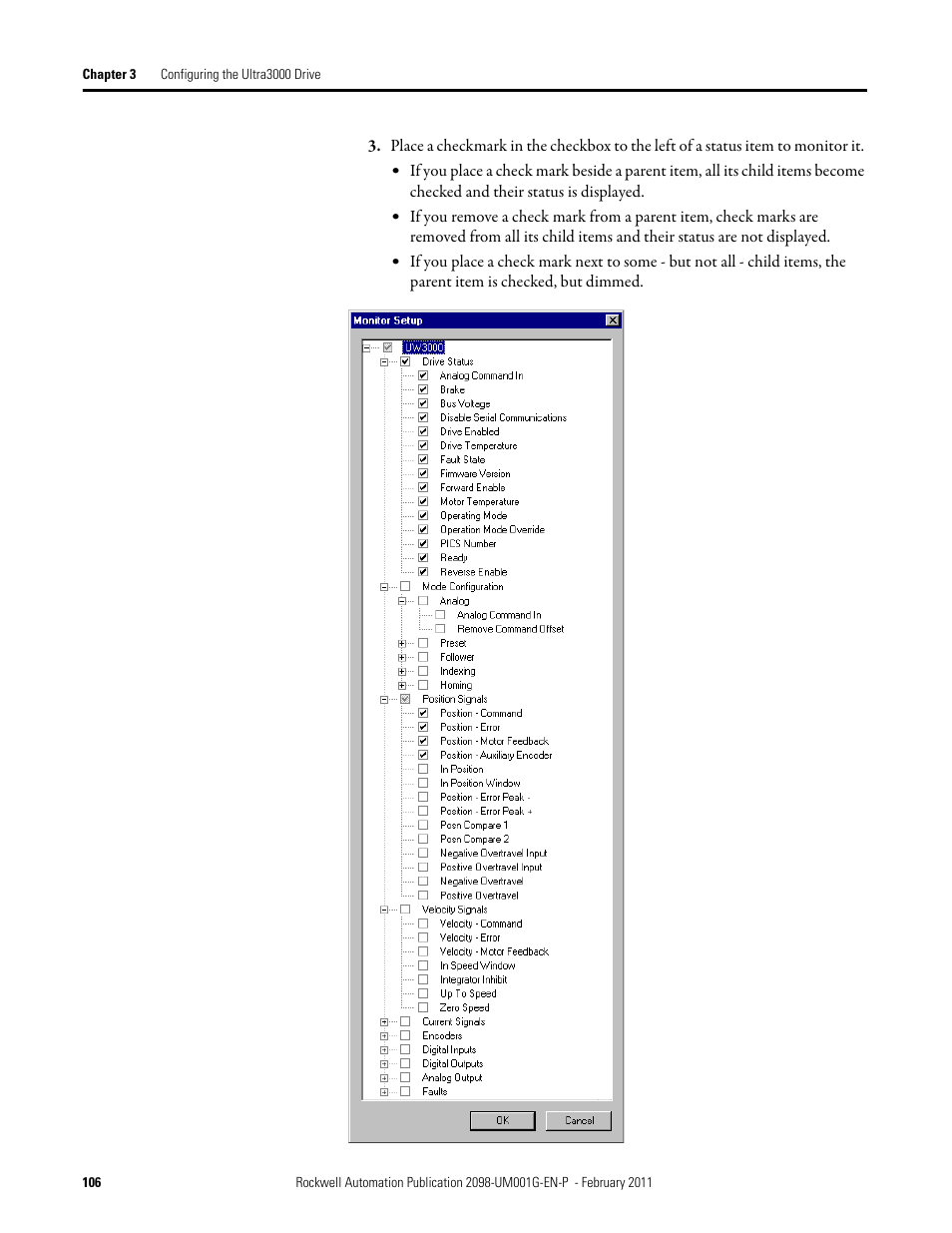 Rockwell Automation 2098-UWCPRG Ultraware Software User Manual User Manual | Page 104 / 354