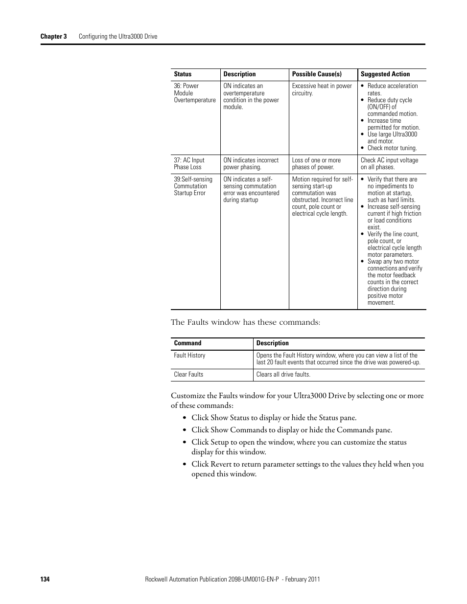 Rockwell Automation 2098-UWCPRG Ultraware Software User Manual User Manual | Page 132 / 354