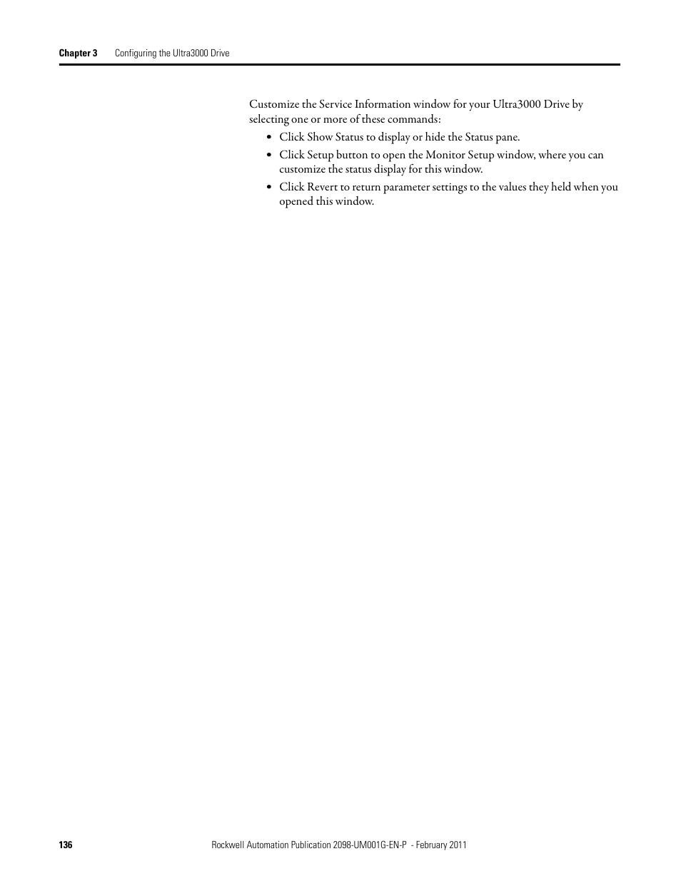 Rockwell Automation 2098-UWCPRG Ultraware Software User Manual User Manual | Page 134 / 354
