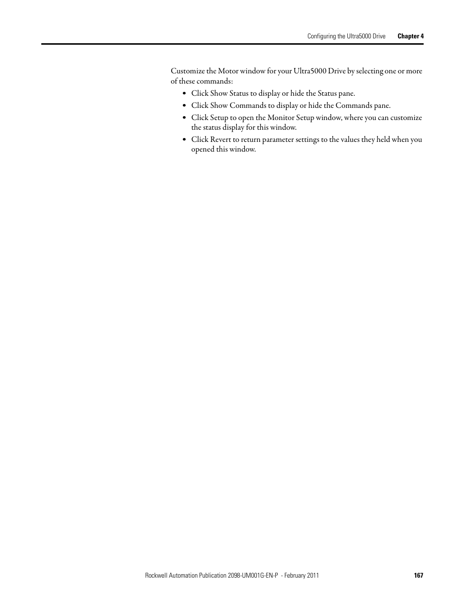 Rockwell Automation 2098-UWCPRG Ultraware Software User Manual User Manual | Page 165 / 354