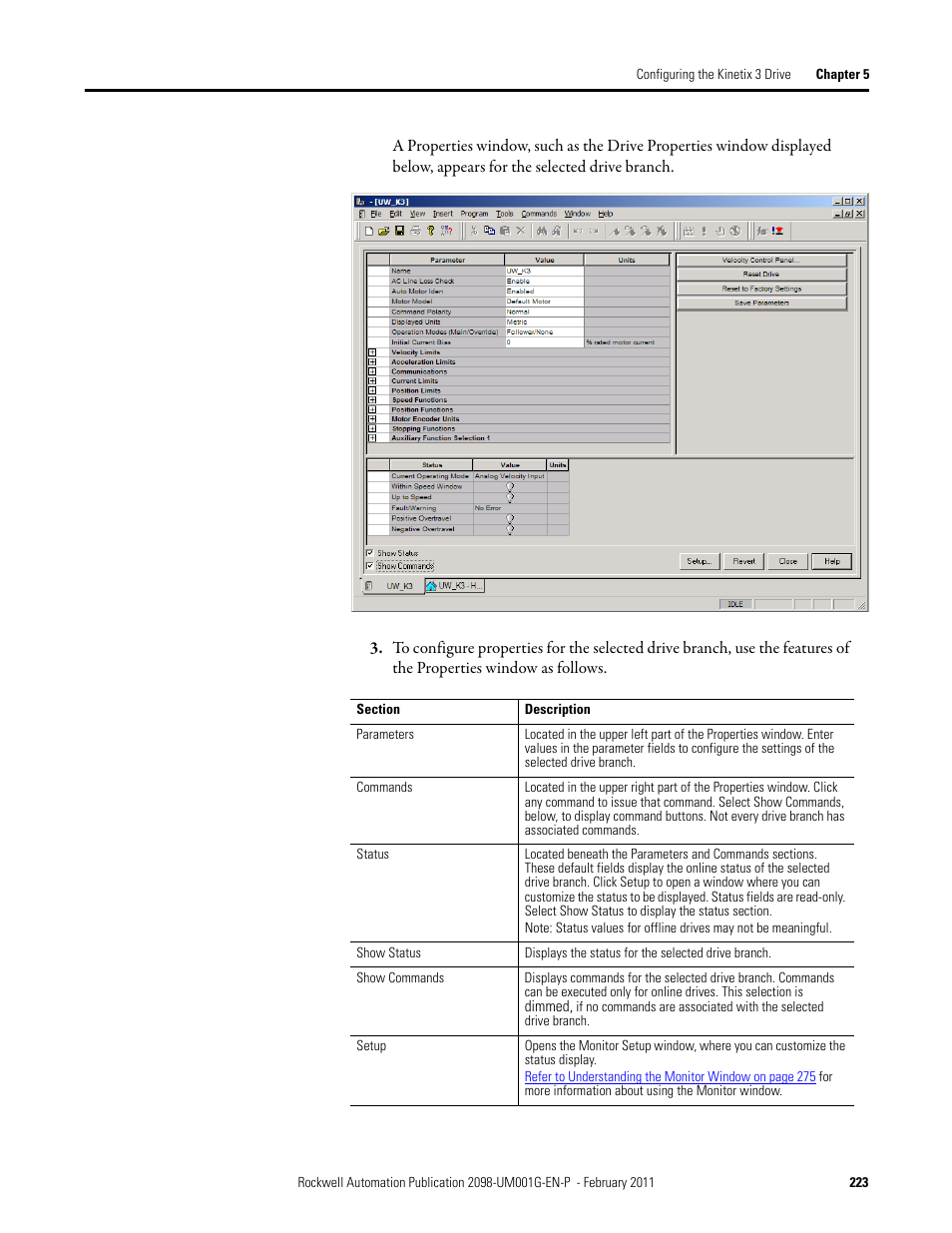 Rockwell Automation 2098-UWCPRG Ultraware Software User Manual User Manual | Page 221 / 354