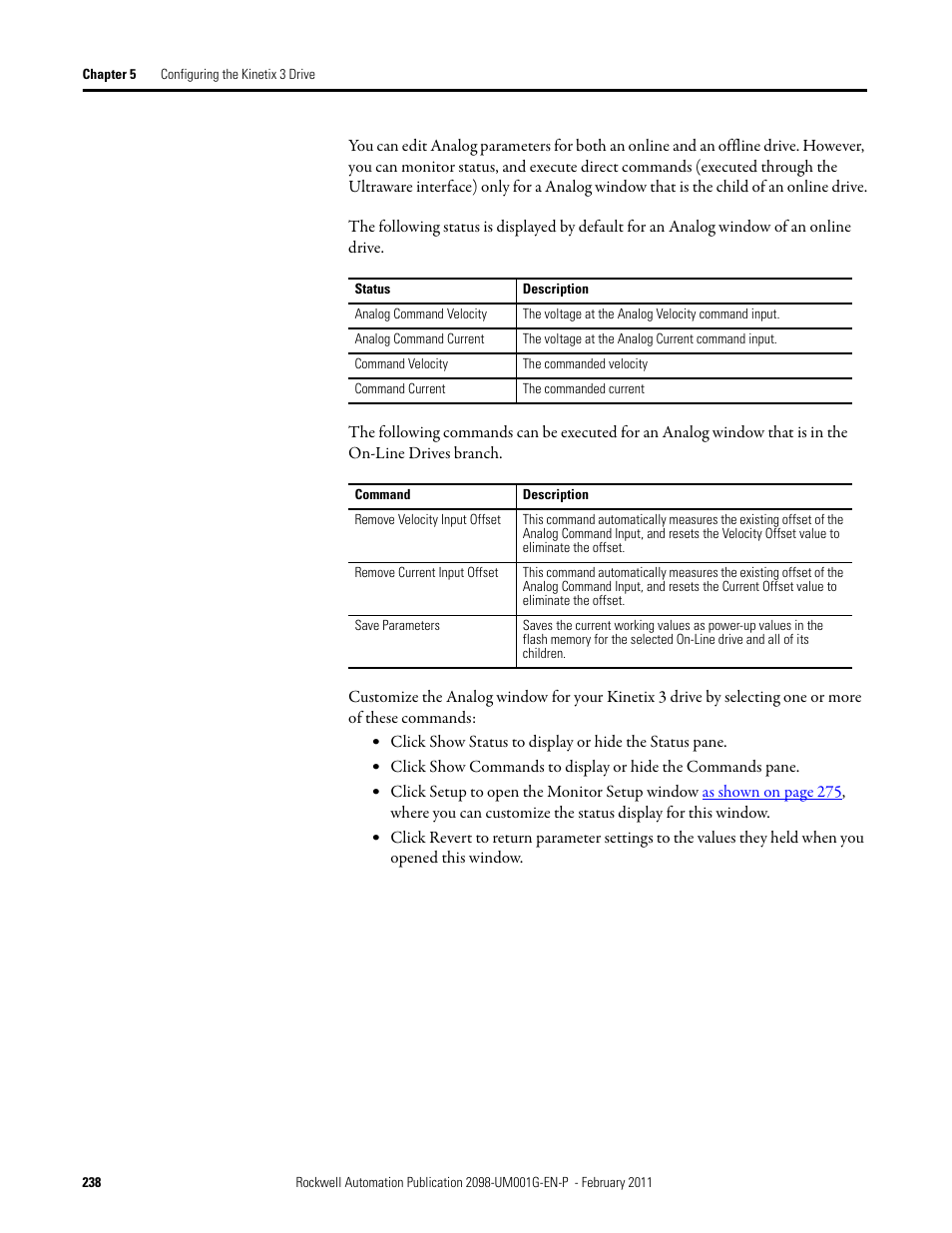 Rockwell Automation 2098-UWCPRG Ultraware Software User Manual User Manual | Page 236 / 354