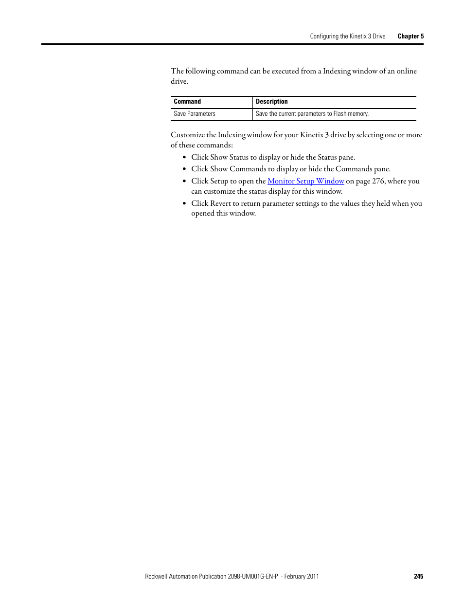 Rockwell Automation 2098-UWCPRG Ultraware Software User Manual User Manual | Page 243 / 354