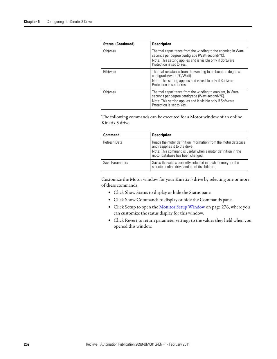 Rockwell Automation 2098-UWCPRG Ultraware Software User Manual User Manual | Page 250 / 354
