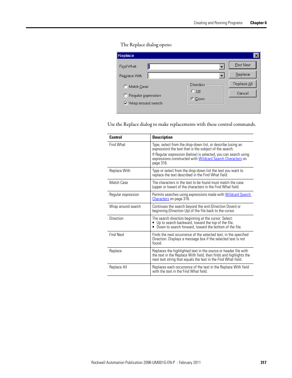 Rockwell Automation 2098-UWCPRG Ultraware Software User Manual User Manual | Page 315 / 354