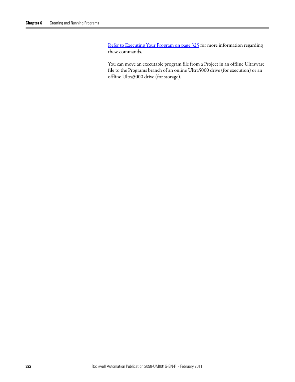 Rockwell Automation 2098-UWCPRG Ultraware Software User Manual User Manual | Page 320 / 354