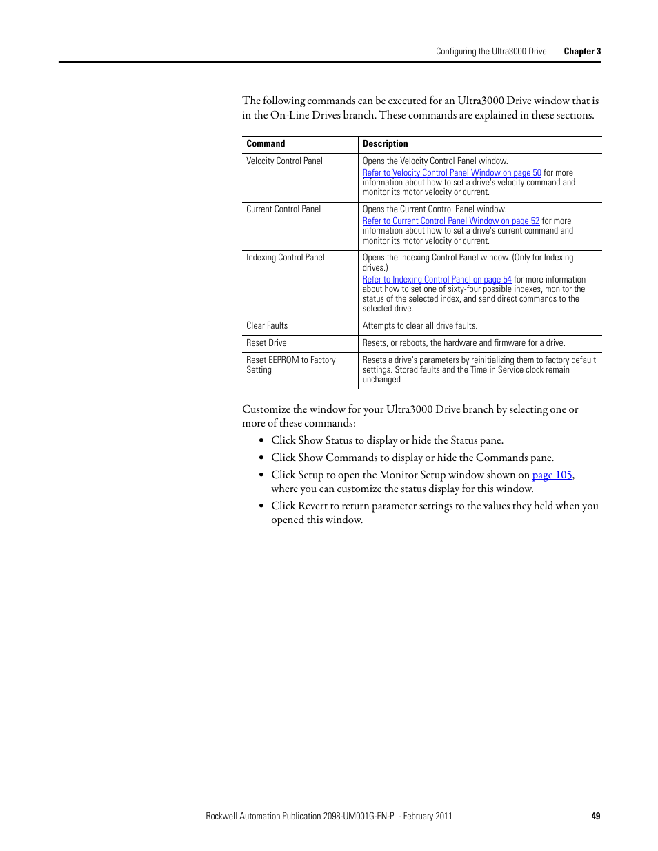 Rockwell Automation 2098-UWCPRG Ultraware Software User Manual User Manual | Page 47 / 354