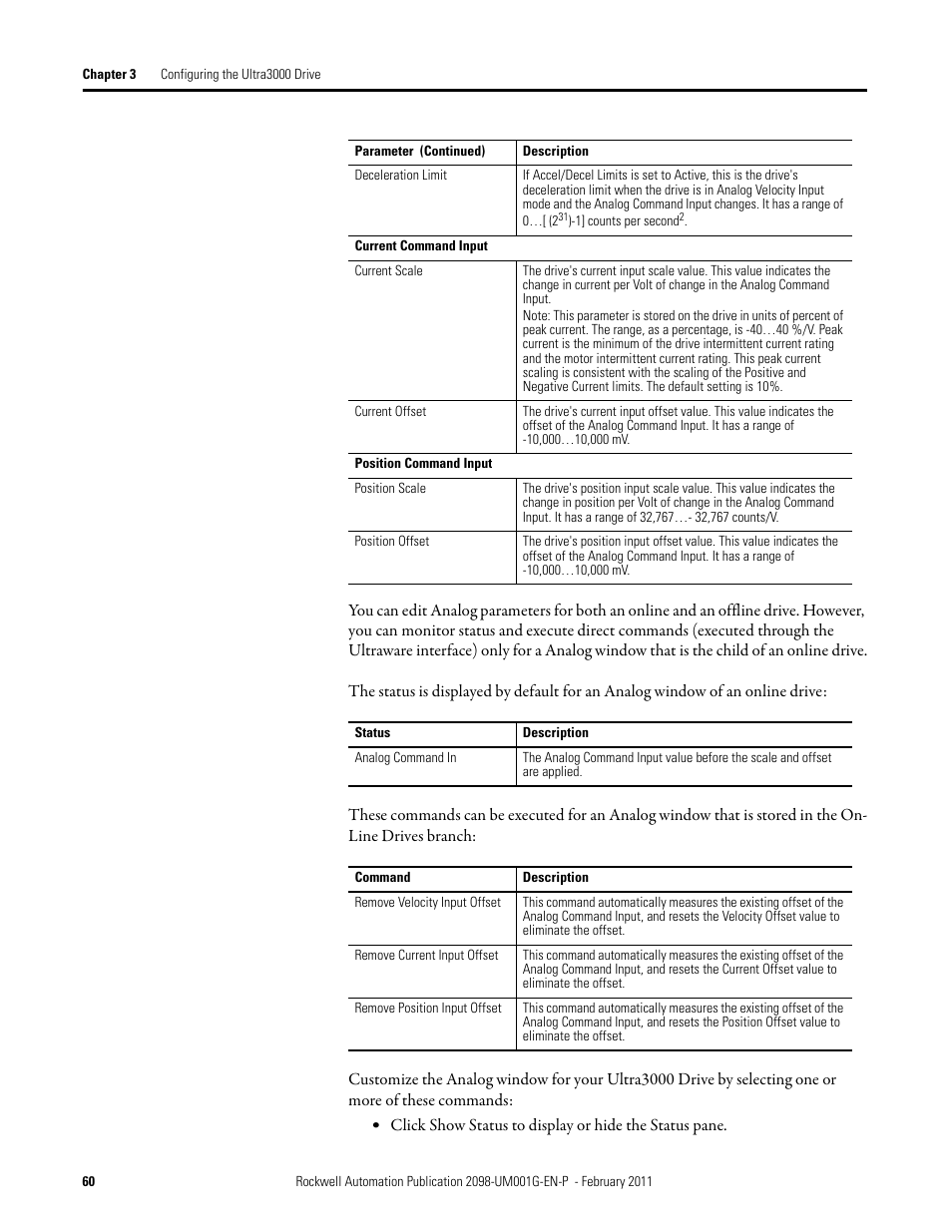 Rockwell Automation 2098-UWCPRG Ultraware Software User Manual User Manual | Page 58 / 354