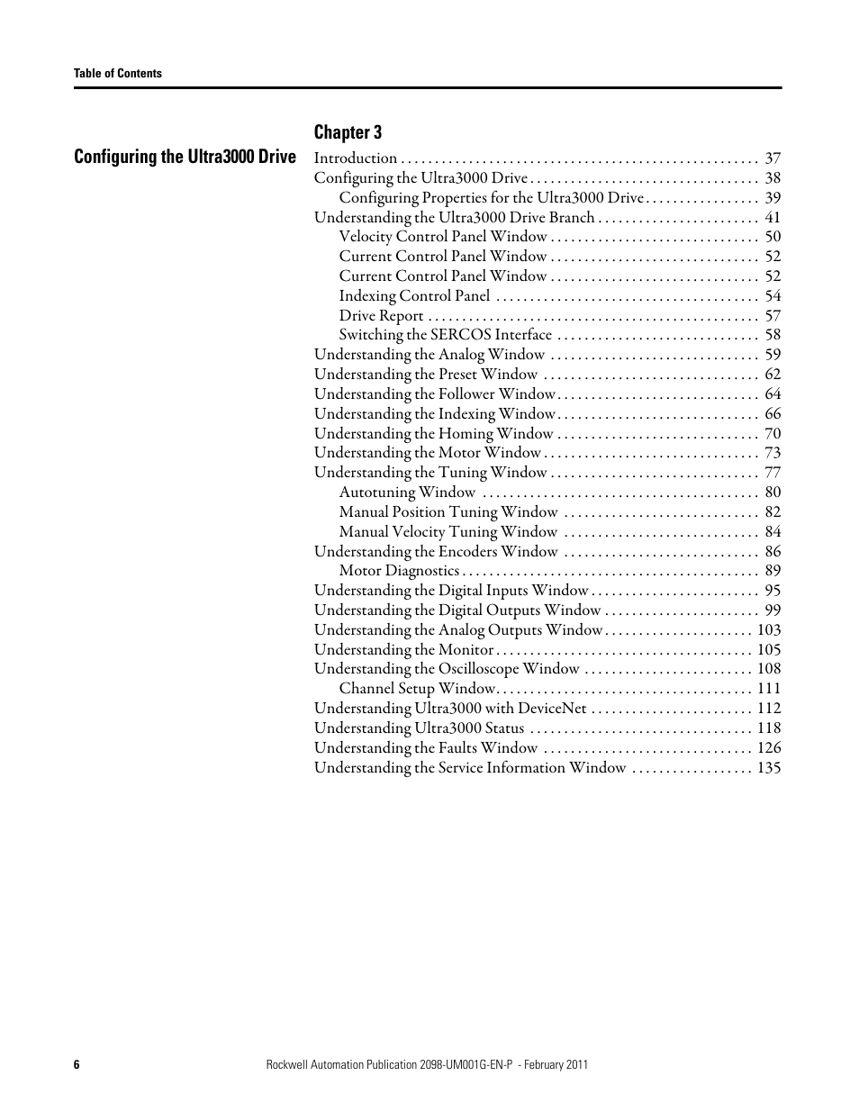 Rockwell Automation 2098-UWCPRG Ultraware Software User Manual User Manual | Page 6 / 354