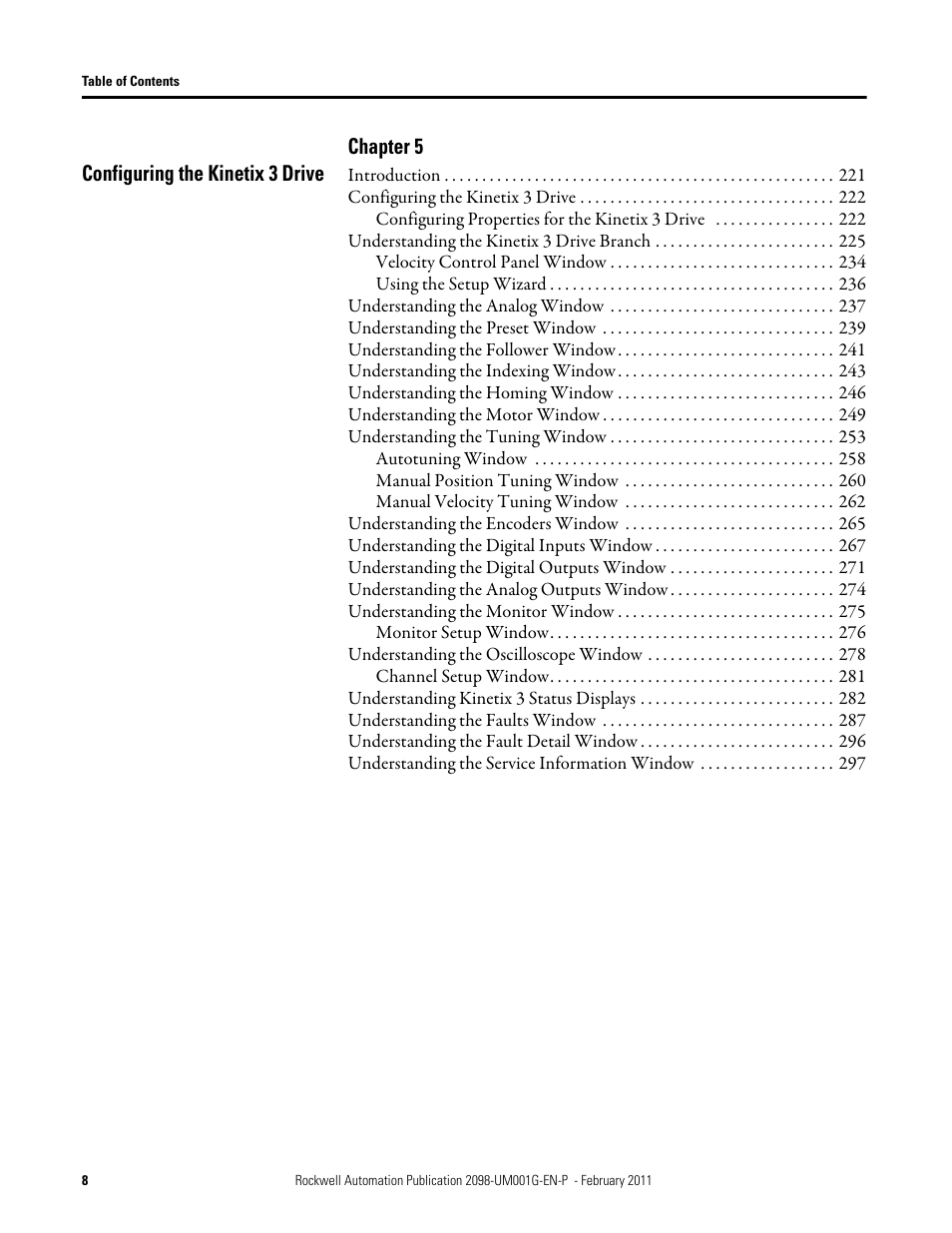 Rockwell Automation 2098-UWCPRG Ultraware Software User Manual User Manual | Page 8 / 354