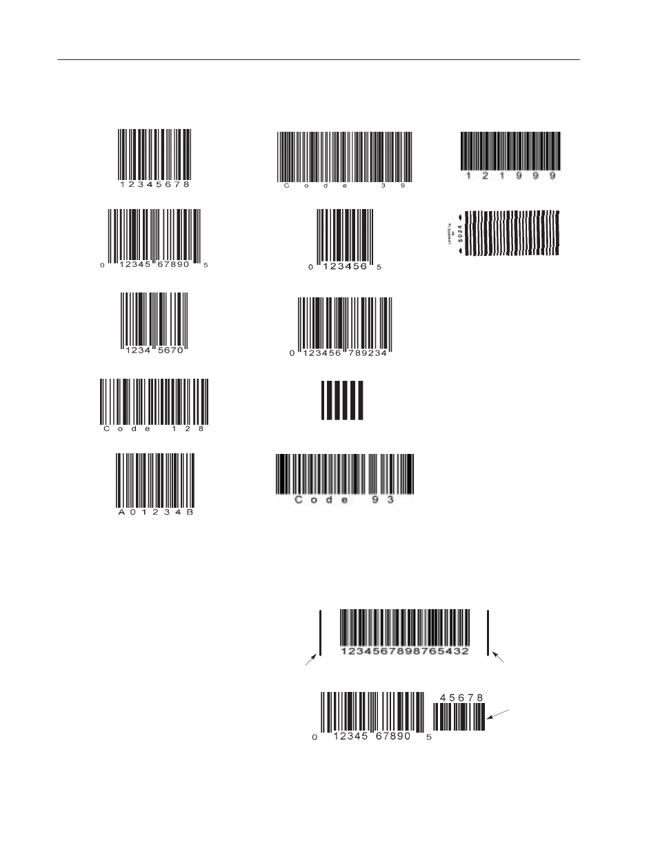 Valid symbologies | Rockwell Automation 2755 AdaptaScan Software User Manual | Page 101 / 224