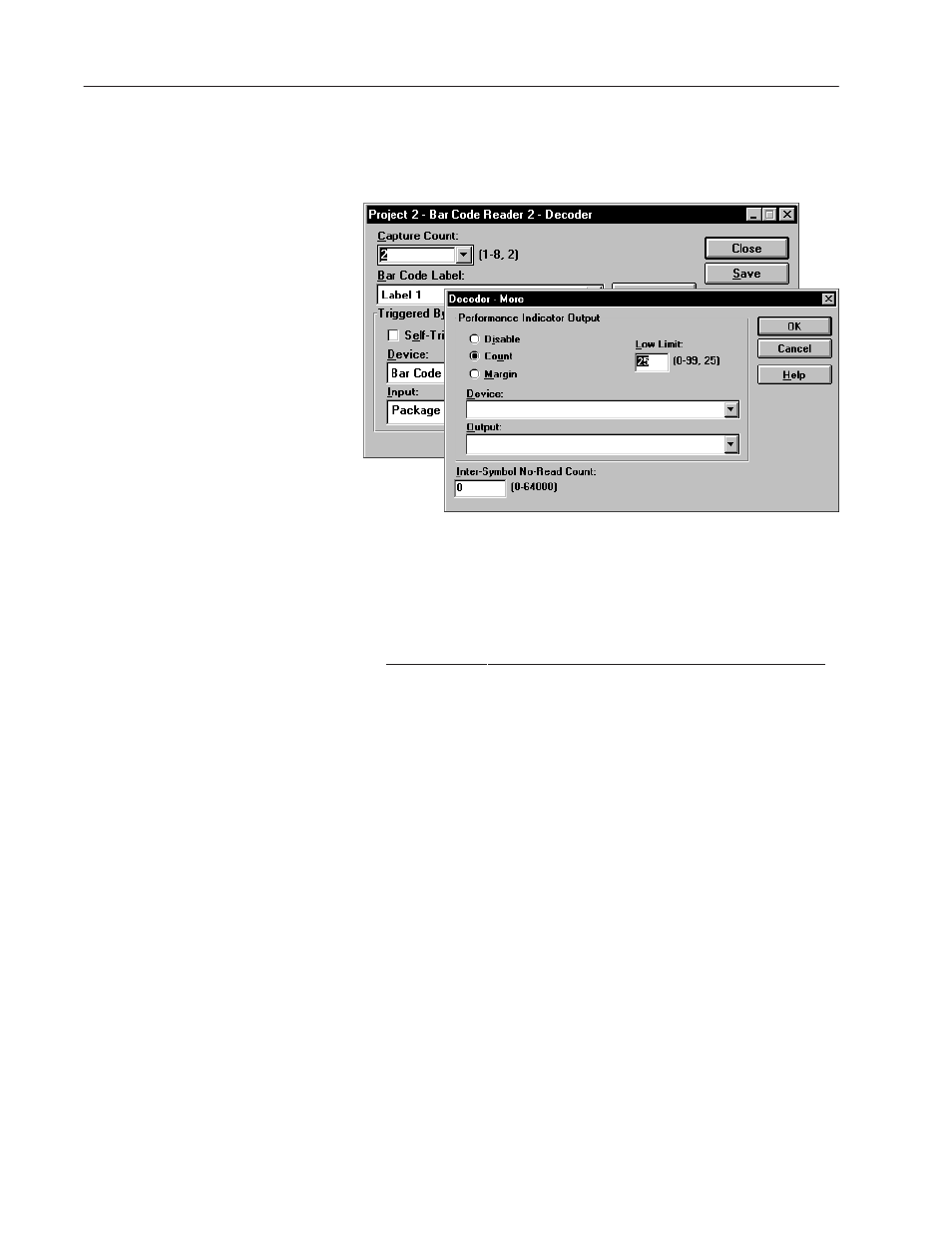 Configuring the performance indicator | Rockwell Automation 2755 AdaptaScan Software User Manual | Page 107 / 224