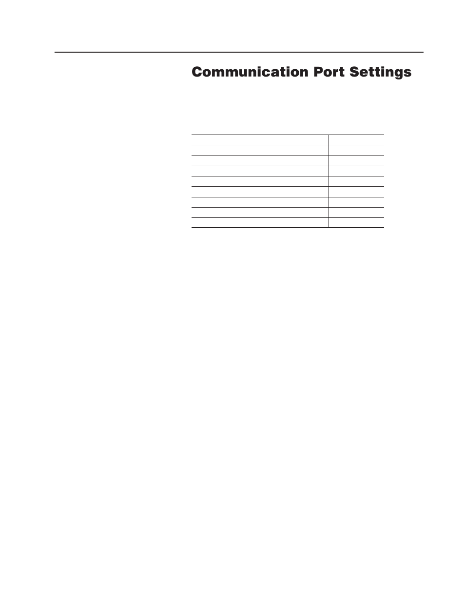 8 - communication port settings, Chapter objectives, Communication port settings | Chapter | Rockwell Automation 2755 AdaptaScan Software User Manual | Page 110 / 224