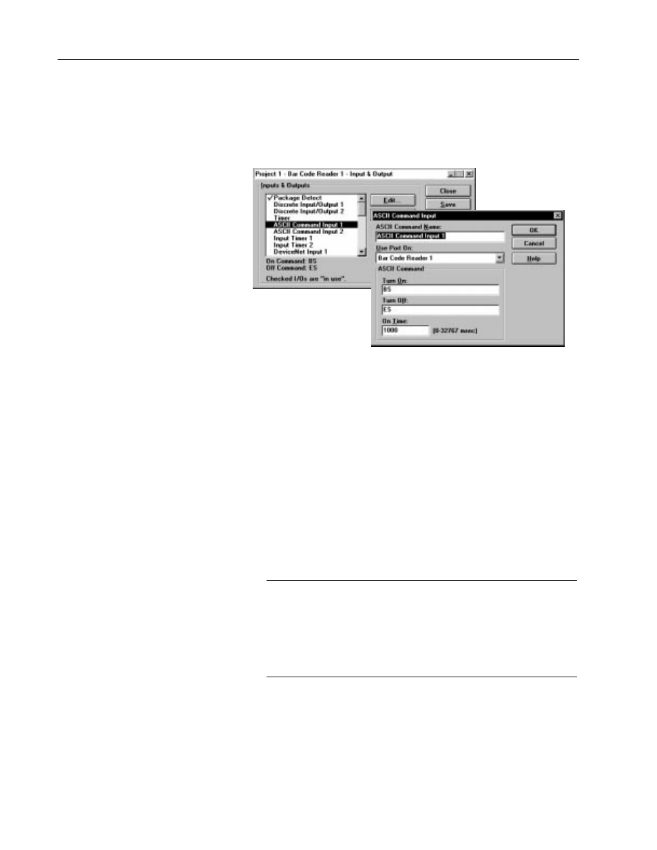 Configuring an ascii trigger | Rockwell Automation 2755 AdaptaScan Software User Manual | Page 133 / 224