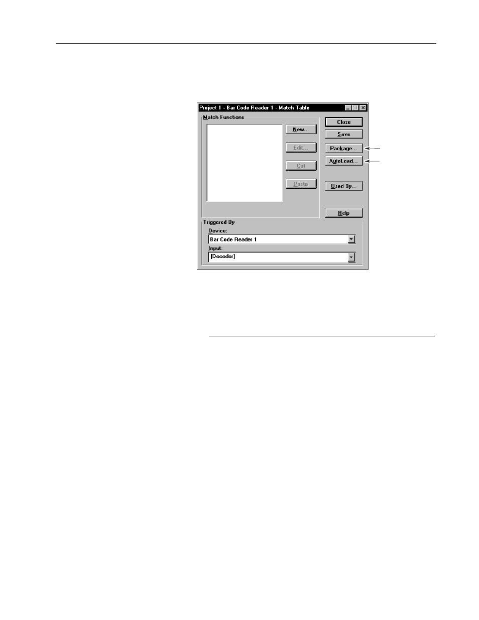 Configuring match tables | Rockwell Automation 2755 AdaptaScan Software User Manual | Page 159 / 224