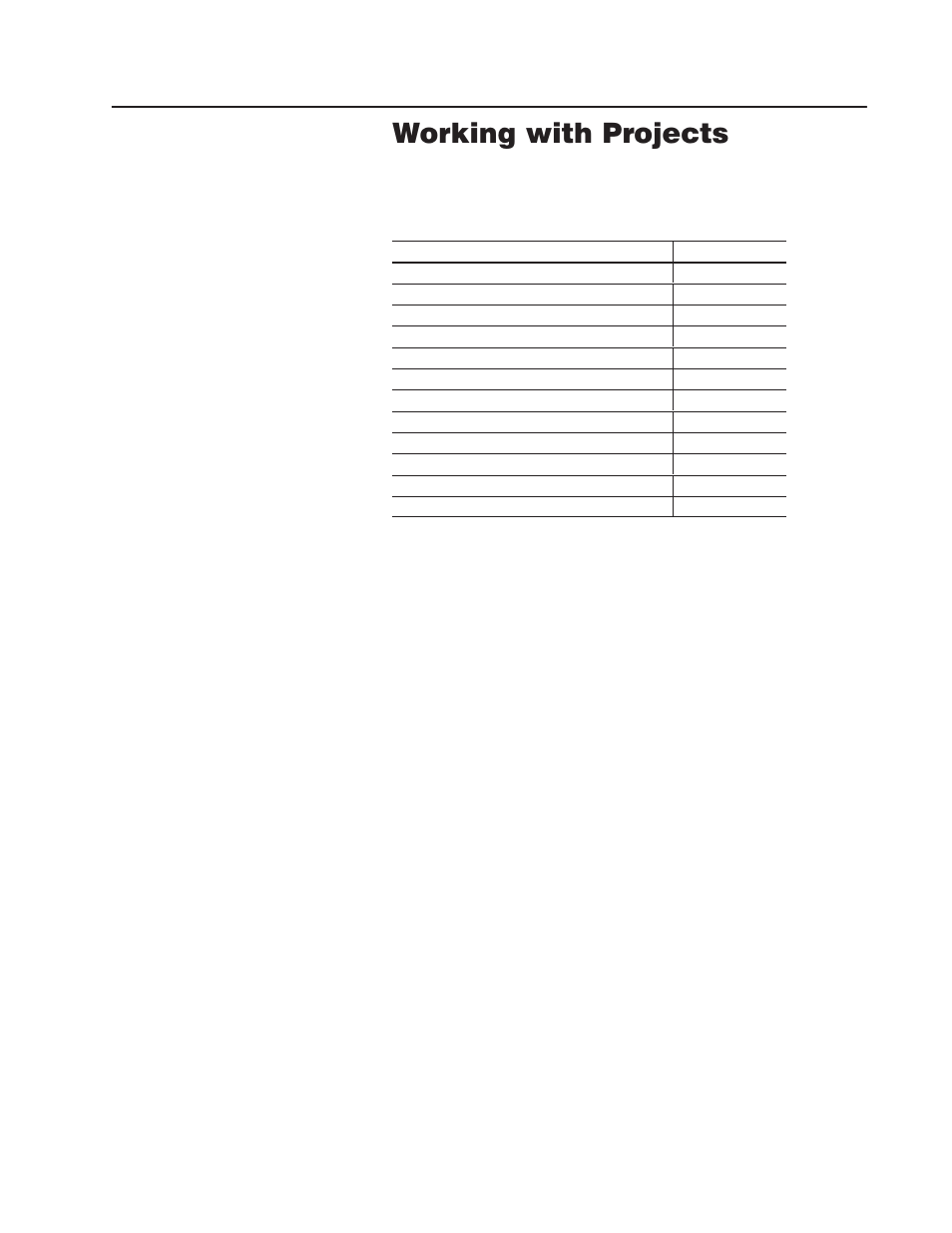 2 - working with projects, Chapter objectives, Working with projects | Chapter | Rockwell Automation 2755 AdaptaScan Software User Manual | Page 19 / 224