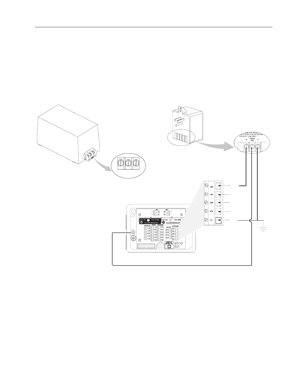 Connecting power | Rockwell Automation 2755 AdaptaScan Software User Manual | Page 50 / 224