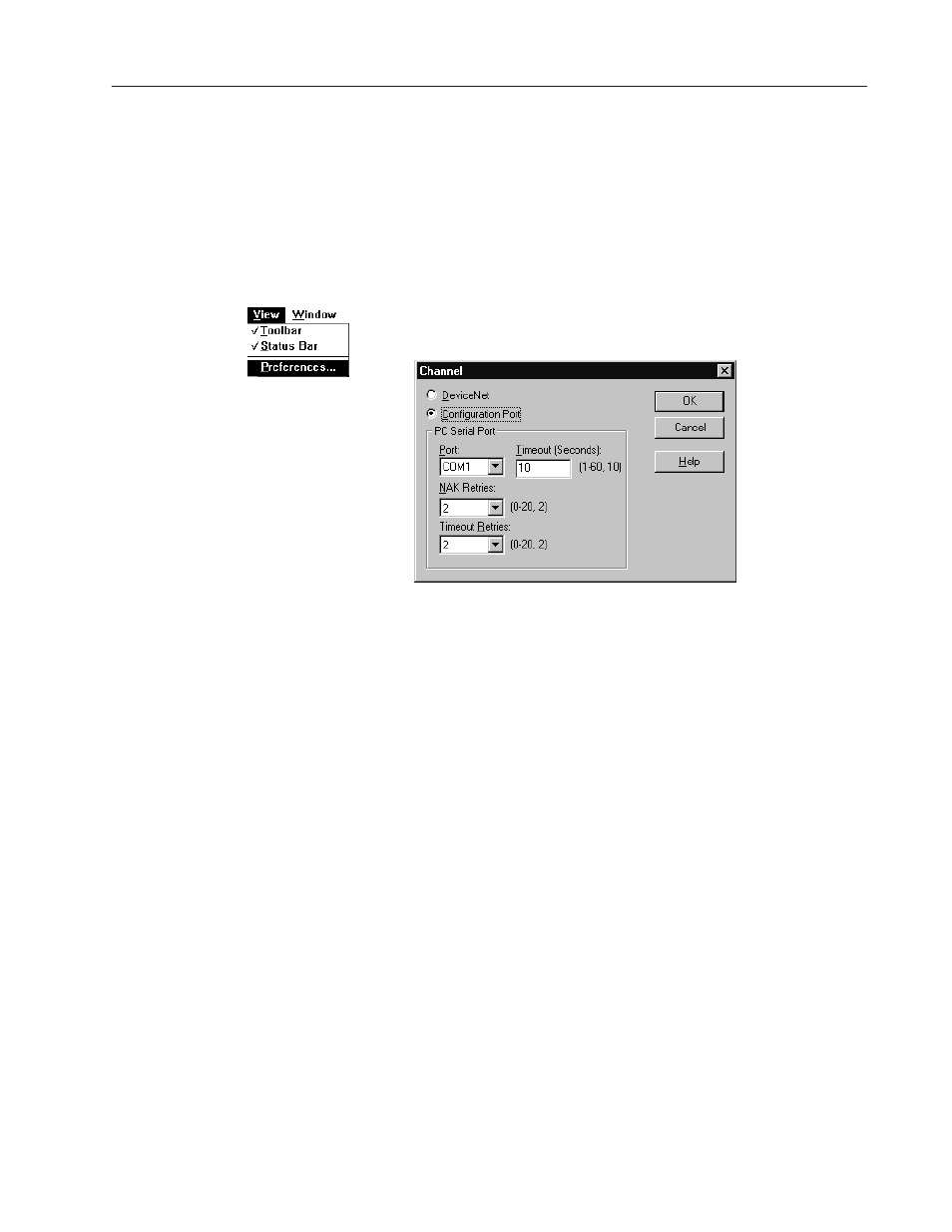 Communications setup | Rockwell Automation 2755 AdaptaScan Software User Manual | Page 54 / 224