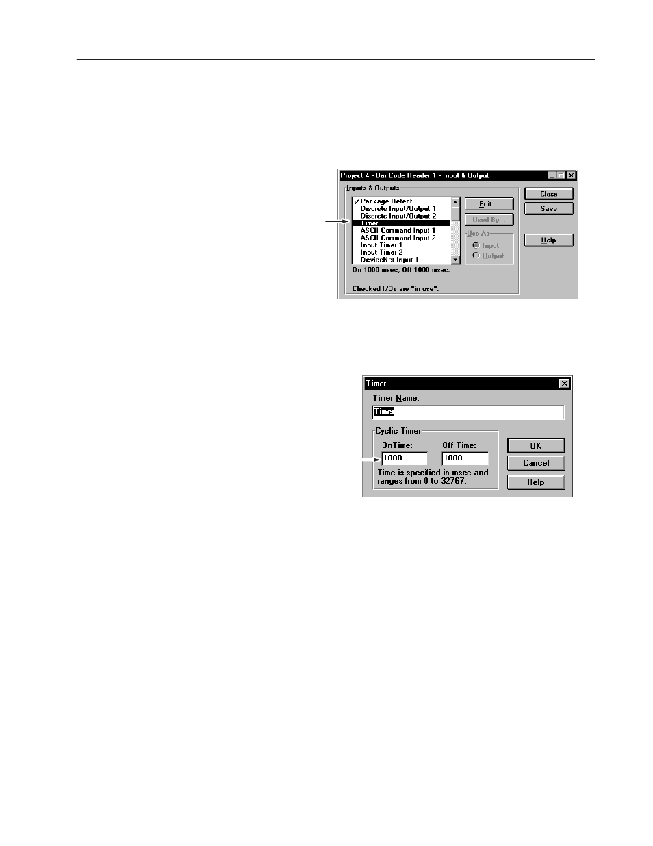 Setting the timer | Rockwell Automation 2755 AdaptaScan Software User Manual | Page 68 / 224