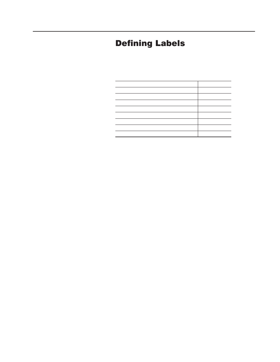 6 - defining labels, Chapter objectives, Helpful hints | Defining labels, Chapter | Rockwell Automation 2755 AdaptaScan Software User Manual | Page 83 / 224