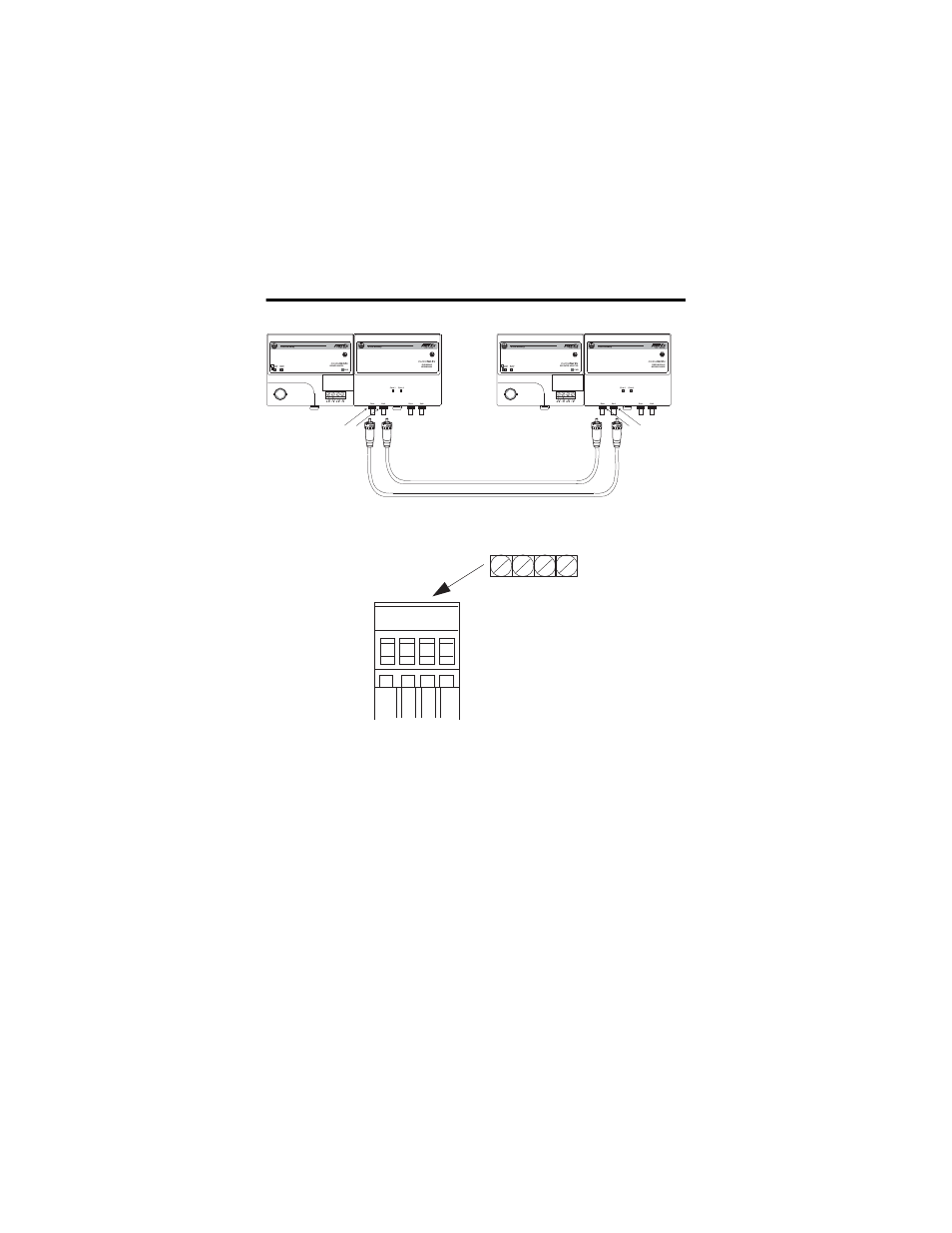 Q ual it y, 1797 - rpa, Fiber module medium range | V -v +v -v | Rockwell Automation 1797-RPFM ControlNet Ex Modular Repeater Adapter Fiber Repeater Module User Manual | Page 13 / 32