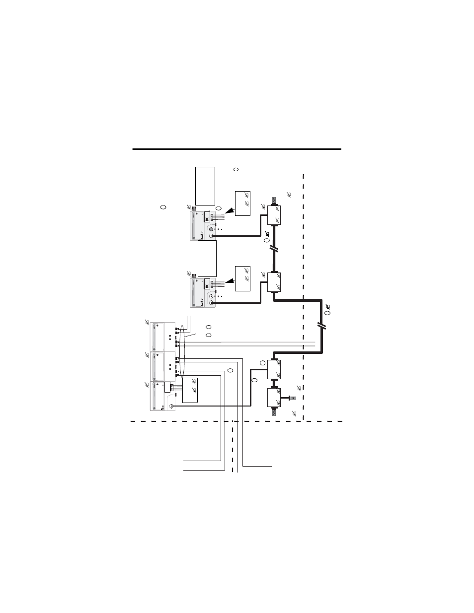 Fm controlnet ex system diagram, No de 1 | Rockwell Automation 1797-RPFM ControlNet Ex Modular Repeater Adapter Fiber Repeater Module User Manual | Page 22 / 32