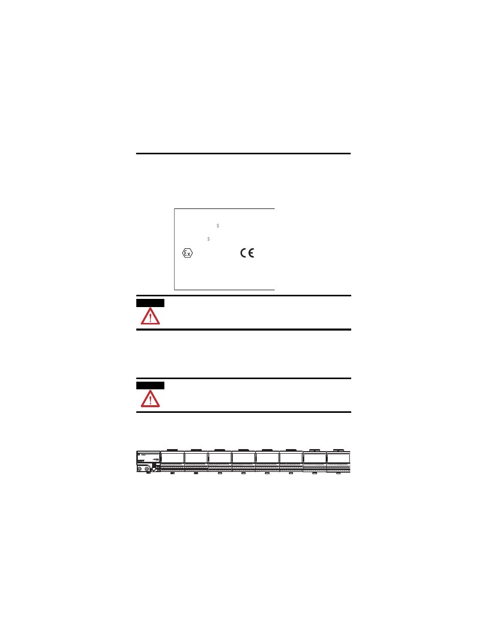 Installation in zone 1 for cenelec | Rockwell Automation 1797-RPFM ControlNet Ex Modular Repeater Adapter Fiber Repeater Module User Manual | Page 8 / 32
