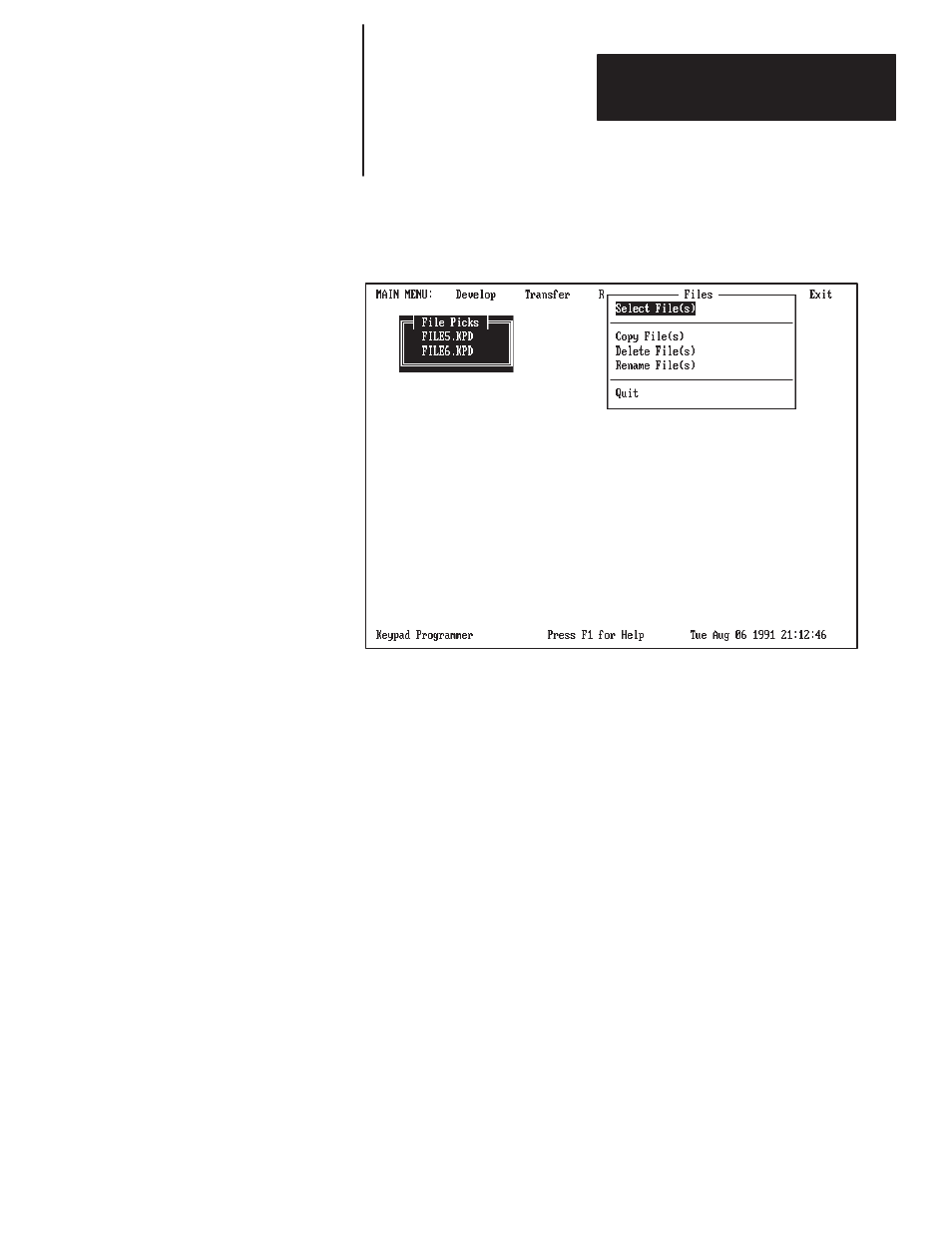 Rockwell Automation 2705-ND1 Keypad Development Software User Manual | Page 112 / 123